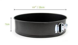 Non-Stick Spring Form Pan Baking Round Tray Cake Tin DIY Birthday Party (9 inches / 23cm) N9