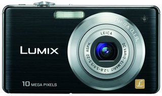 Panasonic Lumix DMC-FS7 10MP Digital Camera with 4x MEGA Optical Image Stabilized Zoom and 2.7 inch LCD (Black) N2