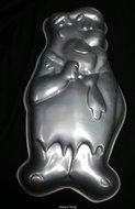 1975 Hanna-Barbera FRED FLINSTONES Cake Pan (17 Inches Tall) N2