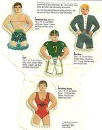Wilton Handsome Guy Cake Pan (Wrestler, Best Man, Football Player) (2105-2023, 1992) N2
