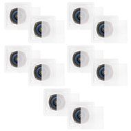 Blue Octave LS52 In Wall In Ceiling Speakers Home 2400 Watts New 5 Pair Pack LS52-5PR