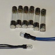 Vintage Electronics LED Lamp Kit with with 8v 200ma Fuse Lamps for the Marantz 2215B Stereo Receiver