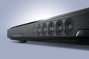 Yamaha SRT-1000 TV Surround Sound System with Dual Built-In Subwoofers N6