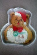 Santa Bear Cake Pan