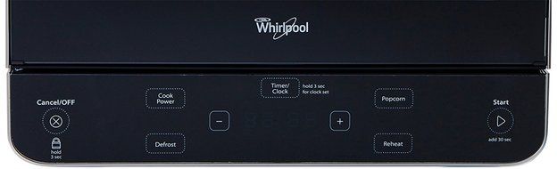 Whirlpool WMC20005YD 0.5 Cu. Ft. Stainless Look Countertop Microwave N2