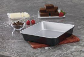 Cuisinart AMB-9SCK 9-Inch Chef&#039;s Classic Nonstick Bakeware Square Cake Pan, Silver N2