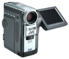 JVC GRDVM96U MiniDV Compact Digital Camcorder w/2.5 " LCD, MPEG4 Movie Mode &amp; 8MB SD Card N2
