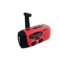 Protable Solar Radio Hand Crank Self Powered Phone Charger 3 LED Flashlight AM/FM Radio Waterproof Emergency Survival... N4