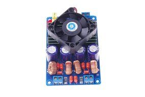 SMAKN&reg; DC30V-50V TC2001/STA516 2X210W Dual Channel Class T HIFI Stereo Audio Amplifier Board N2