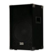 Acoustic Audio DR12 PA DJ Karaoke 12" Speaker Pair, Amp, Stands and Cables 1200 Watts 2 Way DR12-PK4 N3
