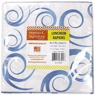 Hanna K. Signature Collection 40 Count Happy Chanukah Luncheon Paper Napkins N3