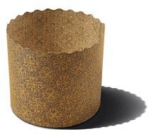 Round Traditional Panettone Alto Baking Molds Size 6 5/8" x 4 3/8" H (20) N2