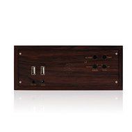 TuoP@ Bedside Multi-Function Qi Wireless Charger Bluetooth Wood Speaker System Project with Built in Mic, NFC,... N4