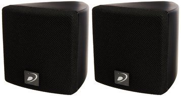 Dayton Audio SAT3B 3" Cube Speaker Pair (Black) N2