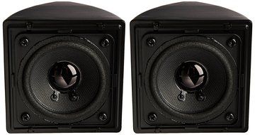 Dayton Audio SAT3B 3" Cube Speaker Pair (Black) N4