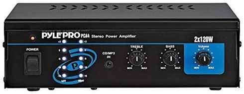 Pyle, 200W Mini Power Amplifier (Catalog Category: Home &amp; Portable Audio / Component Audio &amp; Receivers)