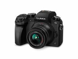 Panasonic LUMIX G7 Camera Kit (Black) with 14-42mm and 35-100mm Lenses N2