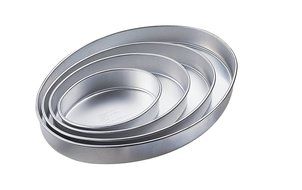 Wilton Aluminum Performance Pans 4 Piece Oval Pan Set
