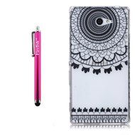 Moto G (3rd Gen) Case, Firefish Colorful Pattern TPU Durable Soft TPU Back [Soft-Flex] [Shock Absorption Technology... N274