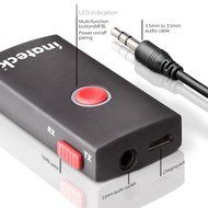 Inateck 2-In-1 Wireless Bluetooth Transmitter and Receiver Adapter with 3.5mm Stereo Output for Speakers, Headphones... N3