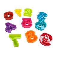 Momshand 10pcs/lot Mini Digital Letter Birthday Cake Mold Silicone Chocolate Mould Baking Cake Tools N4