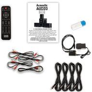 Acoustic Audio AA5104 Home 5.1 Speaker System with USB Bluetooth Optical Input and 4 Ext. Cables N2