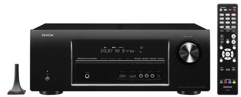 Denon AVR-1913 7.1 Channel 3D Pass Through and Networking Home Theater AV Receiver with AirPlay (Discontinued... N2