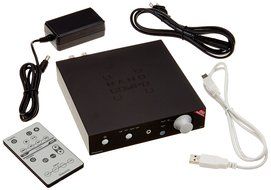 Olasonic USB DAC built-in pre-main amplifier NANOCOMPO NANO-UA1a silky black NANO-UA1a (B)