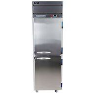 Beverage-Air HF1-1HS 26" Horizon Series One Section Solid Half Door Reach-In Freezer 24 cu.ft. capacity Stainless...