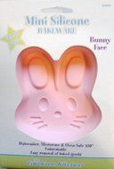 Mini Silicone Bakeware Bunny Face N2