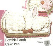 Wilton Lovable Lamb Cake Pan 1987 2105-2514 N2