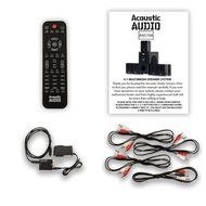 Acoustic Audio AA5104 Home Theater 5.1 Speaker System with Optical Input Surround Sound N2