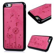 iPhone 6S Case,iPhone 6 Case (4.7") - Slim Fit Shock-Absorption Soft TPU Rubber Gel Bumper Vintage Embossed Dandelions... N15