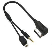 In Car AMI Music Interface Charger Aux Cable for Iphone 6s plus 6 5s 5c 5 Fit Mercedes Benz C63 E200l CLS E S... N2