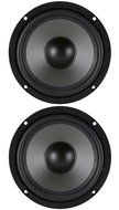 6.5 inch 4 Ohm Poly Cone Midbass Woofer, 60 Watts, 2 pack N5