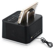 AJ-86 Stereo Bluetooth Speaker - 3.25 Inch LCD Display, Stereo Sound, Calendar, Alarm, FM Radio, Remote Control N2