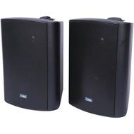 TIC ASP120-B Black Indoor/Outdoor 120W Speaker Pair W/ 8?&copy; &amp; 70V Switchable Consumer Electronics