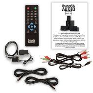 Acoustic Audio AA5150 Home 5.1 Speaker System with Optical Input FM Tuner and 2 Extension Cables