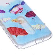 Moto G (3rd Gen) Case, Firefish Colorful Pattern TPU Durable Soft TPU Back [Soft-Flex] [Shock Absorption Technology... N372