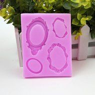 GogoForward Silicone Frame Shape DIY Baking Mold Decorating Cake Fondant Paste Mold N7