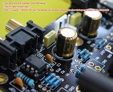 Nobsound Balanced (XLR) Unbalanced (RCA) Conversion Preamplifier Acrylic Chassis AudioHiFi N3