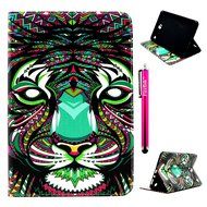 Tab A 9.7 Case, Firefish Kickstand Feature High Quality PU Leather Wallet with Card Slots Damage Resistance Case... N79