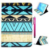 Tab A 9.7 Case, Firefish Kickstand Feature High Quality PU Leather Wallet with Card Slots Damage Resistance Case... N89