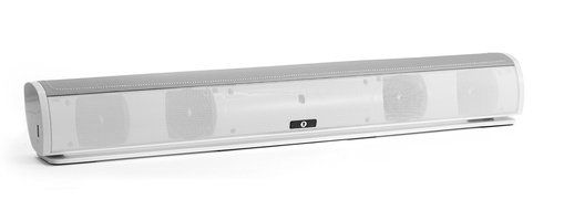 Bluetooth Leather Television Sound Bar - FRESHeBAR TV Soundbar - 24 inch, 90 Watt with Built-in Subwoofer - White... N15