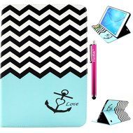 Tab A 9.7 Case, Firefish Kickstand Feature High Quality PU Leather Wallet with Card Slots Damage Resistance Case... N90