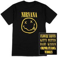 Nirvana - Smile T-Shirt Size L