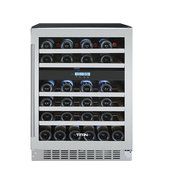 46 Bottle Dual Zone Built-In Wine Refrigerator N2