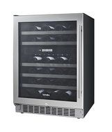 46 Bottle Dual Zone Built-In Wine Refrigerator N3