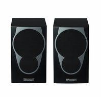Mission Audio MX-S BLK 2-Way Bookshelf Speakers (Black, 2) (Discontinued by Manufacturer)