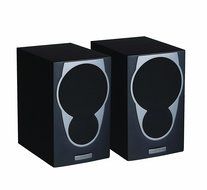 Mission Audio MX-S BLK 2-Way Bookshelf Speakers (Black, 2) (Discontinued by Manufacturer) N2